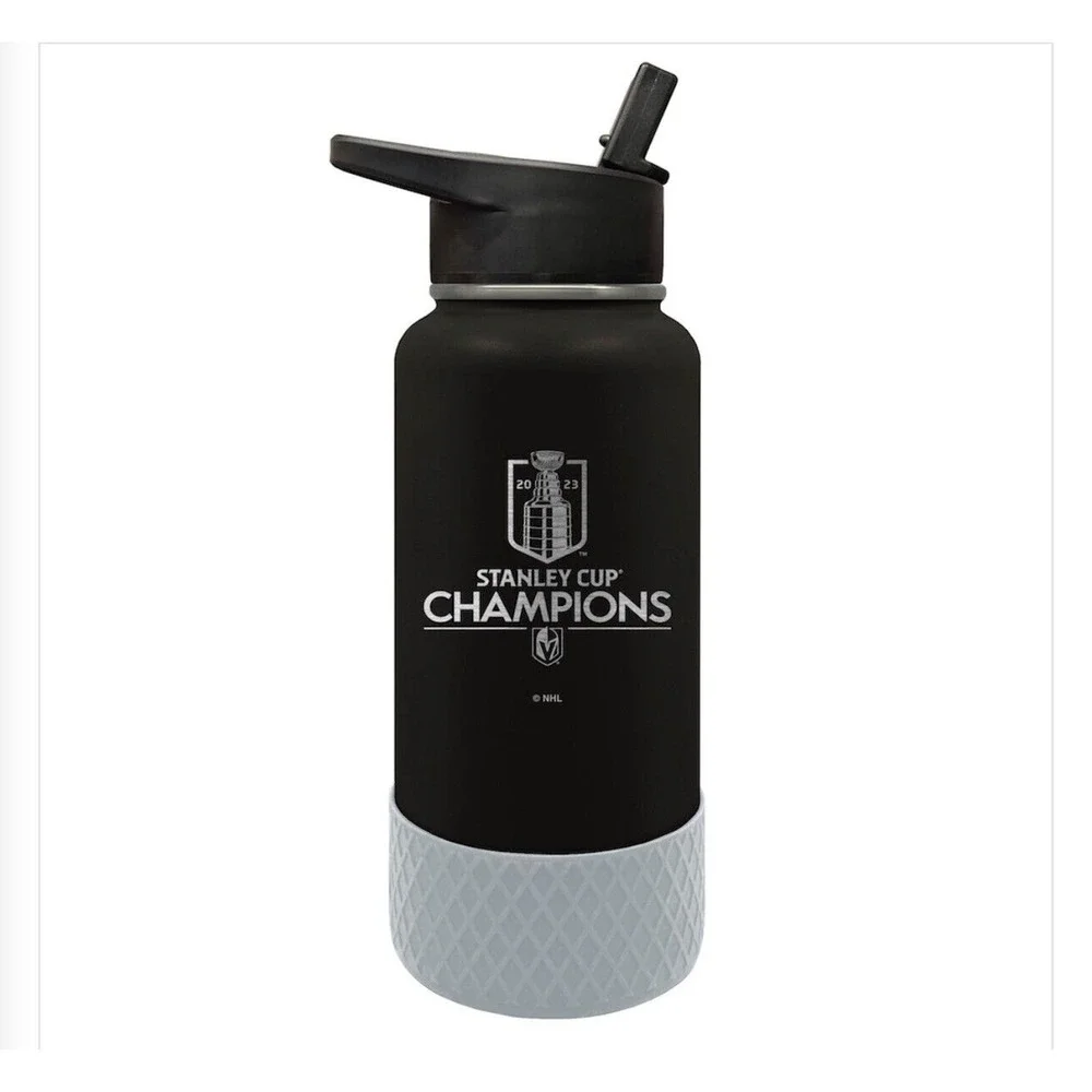 Vegas Golden Knights 2023 Stanley Cup Champions THIRST Hydration Water Bottle